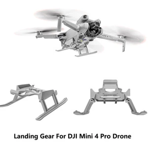 Für DJI Mini 4Pro Drohne Fahrwerk Schutz Erhöht Verlängern Faltbar Accs - Bild 1 von 13