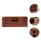 Wooden Business Card Case Office Purse Display Stand