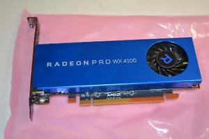 AMD Radeon Pro WX4100 Graphics Card Blue - Picture 1 of 6