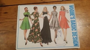 VESTIDO MUJER VINTAGE VOGUE UNA PIEZA PATRÓN 2782 TALLA 10 ENVÍO GRATUITO - Imagen 1 de 2