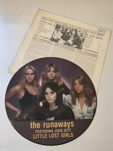 THE RUNAWAYS, LITTLE LOST GIRLS, PICTURE DISC, Rhino Records, RNDF 250 - Picture 1 of 10