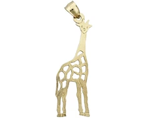 Colgante jirafa recortada oro 14K 35MM - Imagen 1 de 6