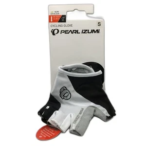 Brand NEW Pearl Izumi Elite Gel Fingerless Cycling Gloves Men'S Size S White - Picture 1 of 11