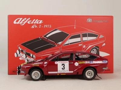 Laudoracing Alfa Romeo Alfetta Gr.2 #3 3rd Rally Tour de Corse 1975 1/18 LM199D - Immagine 1 di 3