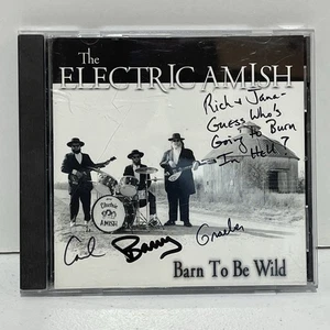 The Electric Amish Barn to Be Wild CD Indianapolis Indiana Rock Parody Signed - Bild 1 von 8