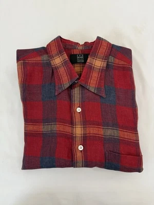 IKE Behar Linen Shortsleeve Shirt - Image 1 of 4