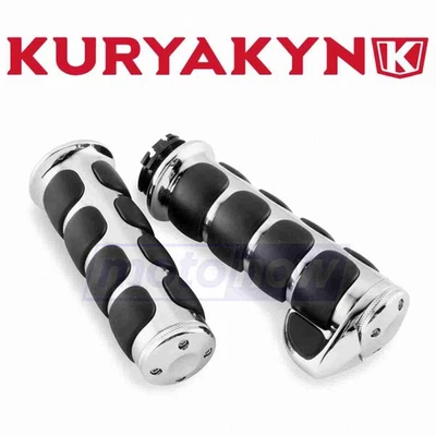 Kuryakyn Premium ISO Grips for 1996-2003 Harley Davidson XL1200S Sportster vd — 第 1/4 张图片