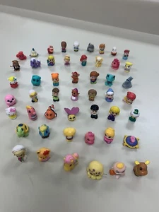 Eraser Pencil Top Mixed Lot | Mini Characters Kitties Octopus Turtle Frog - Picture 1 of 10