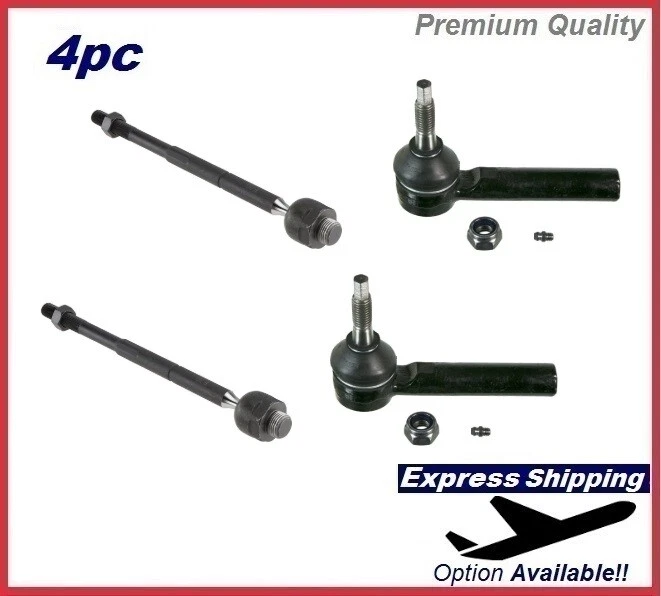 Premium Tie Rod End SET Inner&Outer For CHEVROLET GMC Kit EV800084 ES800223 - Image 1 of 1