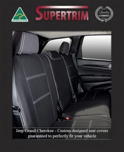 Rear Seat Cover Fits JEEP GRAND CHEROKEE Premium Neoprene Waterproof - Picture 1 of 8