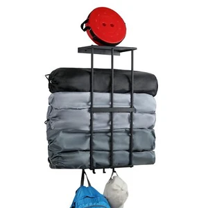 Camping Chair Rack For Garage Storage Metal Camping Beach Chair Umbrella Holder - Picture 1 of 6