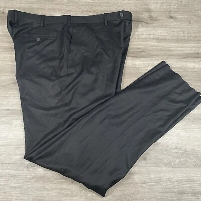 Calça JWN Zignone lã e cashmere preta tamanho 42 sem camisa ajuste tradicional - Imagem 1 de 4