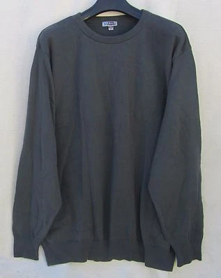 NUEVO SUÉTER SUÉTER PARA HOMBRE 2XL Gris ANDREW ROHAN Algodón Crew EDWARDS $6.50SH 2X Foto 1 de 3