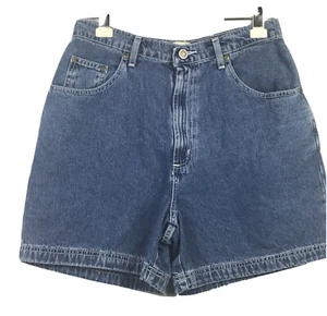 FALLS- CREEK Women’s BUCKLE BACK 5 POCKET STONE WASH DENIM SHORTS SIZE 10 - Picture 1 of 12