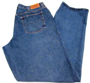 C.E. Schmidt Jeans Men's 38x35 Blue Denim Medium Wash Straight Leg Workwear - Picture 1 of 12