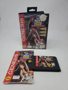 NCAA Final Four Basketball Sega Genesis komplett mit Handbuch und Box CIB - Bild 1 von 8