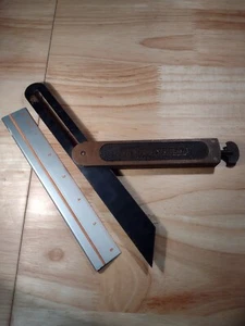 Vintage Stanley No 18 Sliding T Bevel Square 10" PATENTED - Picture 1 of 5