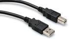 Hosa High Speed USB Cable Type A to Type B 10 Feet (Black) [New ]