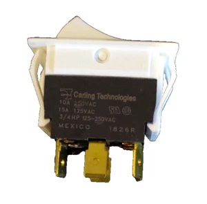Interrupteur à bascule CARLING TECHNOLOGIES TIGM51-6S-WH-NWH - Photo 1/2