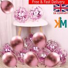12'' Chrome Balloons Celebations/Parties/Weddings Metalic Latex Helium/Air Pink