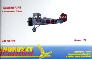 Choroszy A06 1/72 Nakajima A4N1 carrier-based fighter resin kit - Picture 1 of 1