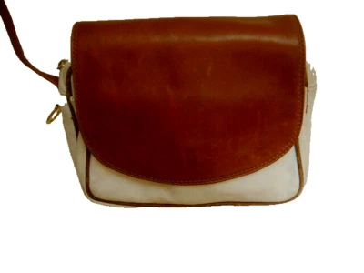 FRANCESCO BIASIA - Hecho en Italia - Cuero Suave Tres Comp.  Bandolera/hombro Foto 1 de 4