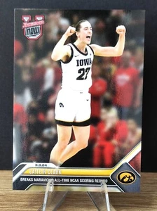 2023-23 Topps Now Bowman U #61 Caitlin Clark Record Iowa - Imagen 1 de 2