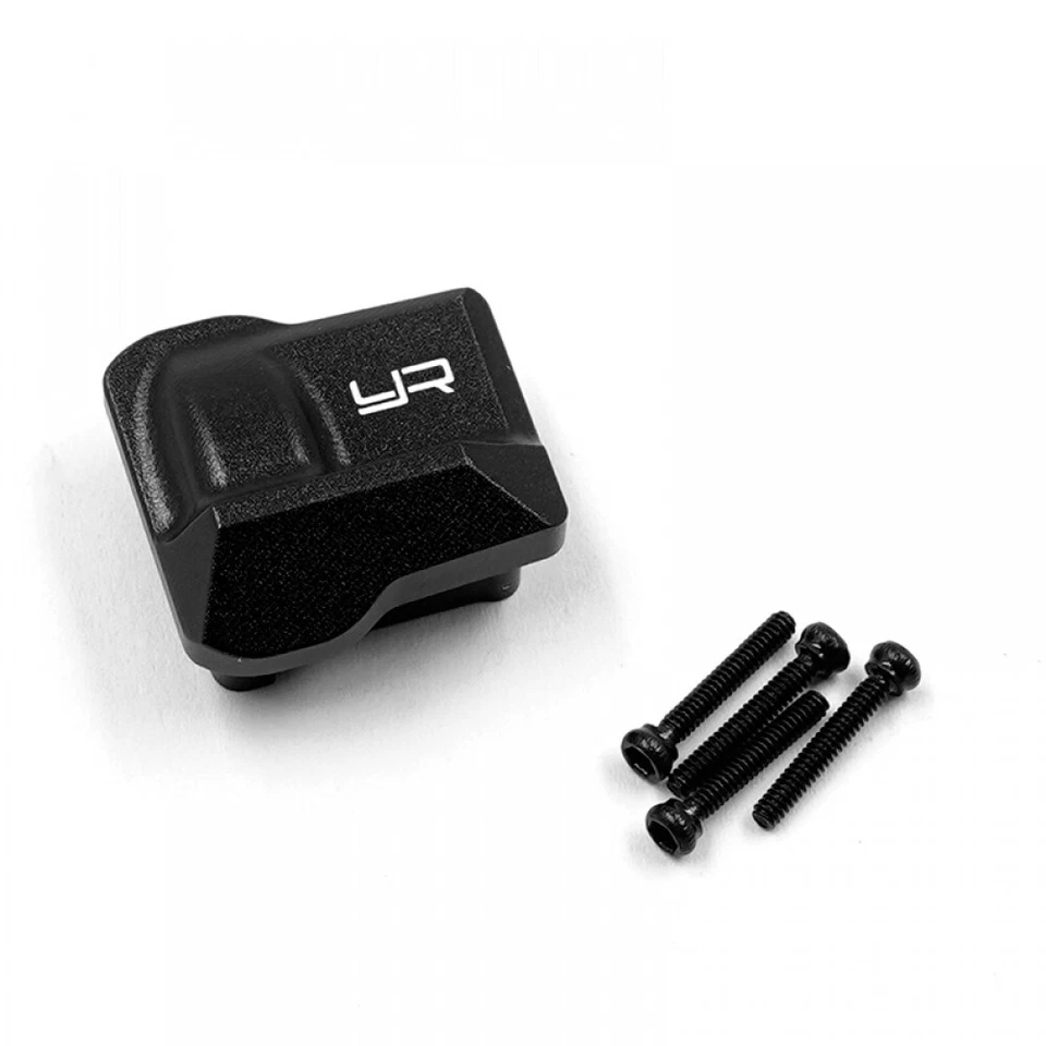 Yeah Racing TR4M-012BK Aluminum Front or Rear Diff Cover for Traxxas TRX-4M - Image 1 of 2