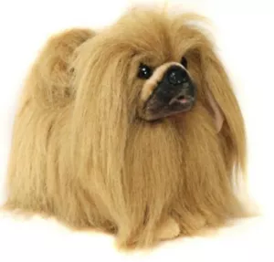 Hansa Peking Hund stehendes Plüschtier 9 Zoll H - Bild 1 von 1