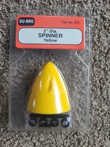 DuBro 4 Pin Spinner (Yellow) (2") #275 - Picture 1 of 2
