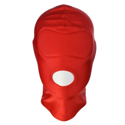 Adult unisex spandex full hooded head mask headgear Halloween Nightclub Costumes - Image 1 of 4