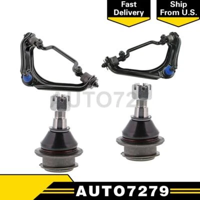 Brazo de control de suspensión superior inferior delantero 4 piezas rótula para Lincoln Aviator Foto 1 de 4