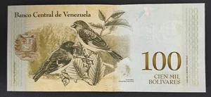 Venezuela billet de 100 Bolivares de 2017 Pick-93 Neuf ( UNC ) - Picture 1 of 2