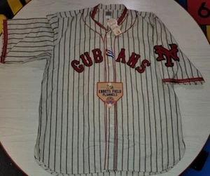 Ebbets Field Flannels 1940 New York Cubans Negro League Trikot Neu mit Etikett 2XL XXL - Bild 1 von 4