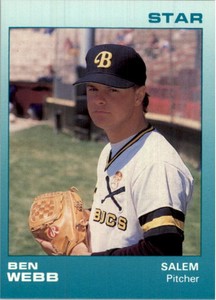 1988 Salem Buccaneers Star #23 Ben Webb