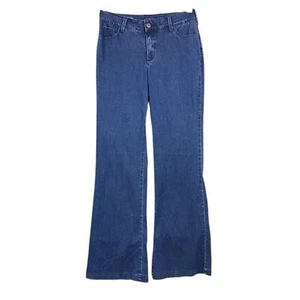 Pantalón vaquero NYDJ Claire para mujer talla 8 azul tiro alto acampanado Lyocell - Imagen 1 de 7
