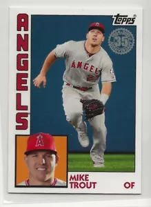 Mike Trout 2019 Topps Mini 1984 Base T84-41 Angels SP On Demand - Imagen 1 de 1