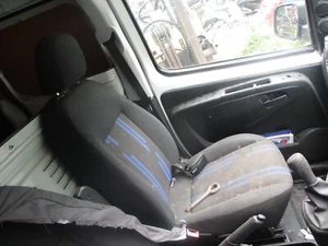 FIAT FIORINO BIPPER 2011 NS PASSENGER FRONT COMPLETE SEAT FABRIC BLUE STRIPS - Picture 1 of 6
