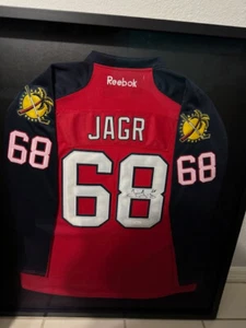 jaromir jagr signed autographed jersey Florida Panthers - Picture 1 of 3