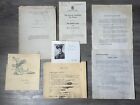 WW2 officier de vol de l'Aviation royale canadienne lot de manuels et de documents nommés