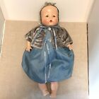 Horsman H.C Composition Baby Doll Marked H Copyright C. 17" Sleep Eyes Soft Body