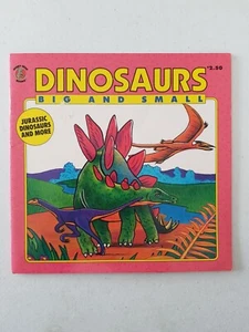 Honey Bear Book - Dinosaurs Big And Small 1993 PB Michael Teitelbaum - Picture 1 of 5