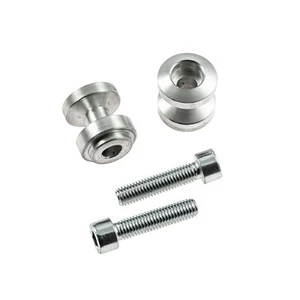 Bobbins / Racing adapter Mount stand M8 silver - Picture 1 of 2