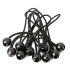 10pcs Flag Pole Clip Attach Windsocks Ball Bungee Cord Ties Rope Flags To Poles