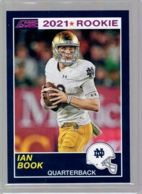 2021 Panini Chronicles Draft Picks Score Retro Pink #54 Ian Book RC - Image 1 of 2