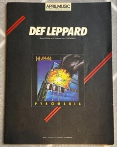 DEF LEPPARD / Pyromania - Band Score (Tablature) Heavy Metal Series Vol.1 used - Picture 1 of 8