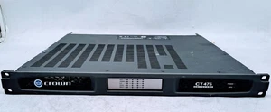 Crown CT475 Drivecore Four-Channel 4 Ohm 75W Power Amplifier w/ Rack Ears - Picture 1 of 8