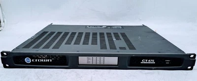 Crown CT475 Drivecore Four-Channel 4 Ohm 75W Power Amplifier w/ Rack Ears - Image 1 of 4