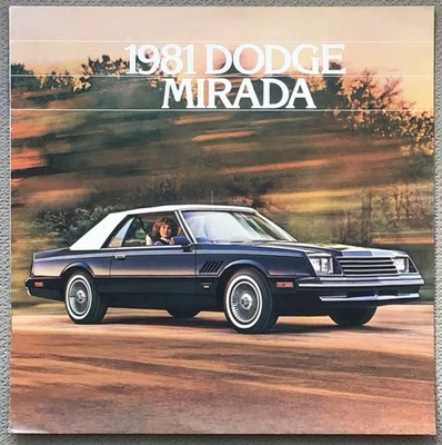 Брошюра по продажам автомобилей DODGE MIRADA LF США 1981 NO81-205-1002 8/80 (500 М) - Изображение 1 из 3