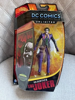 Boneco de ação DC COMICS UNLIMITED INJUSTICE THE JOKER 6" NOVO NA CAIXA - Imagem 1 de 2